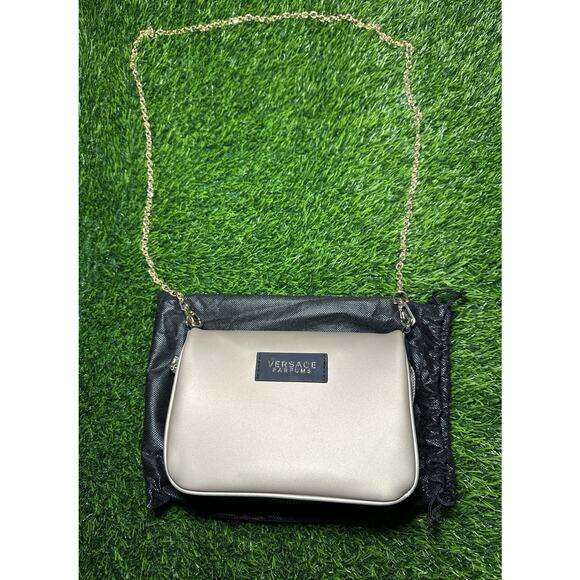 Versace Gold Crossbody Bag Versace Parfums New - Picture 2 of 9